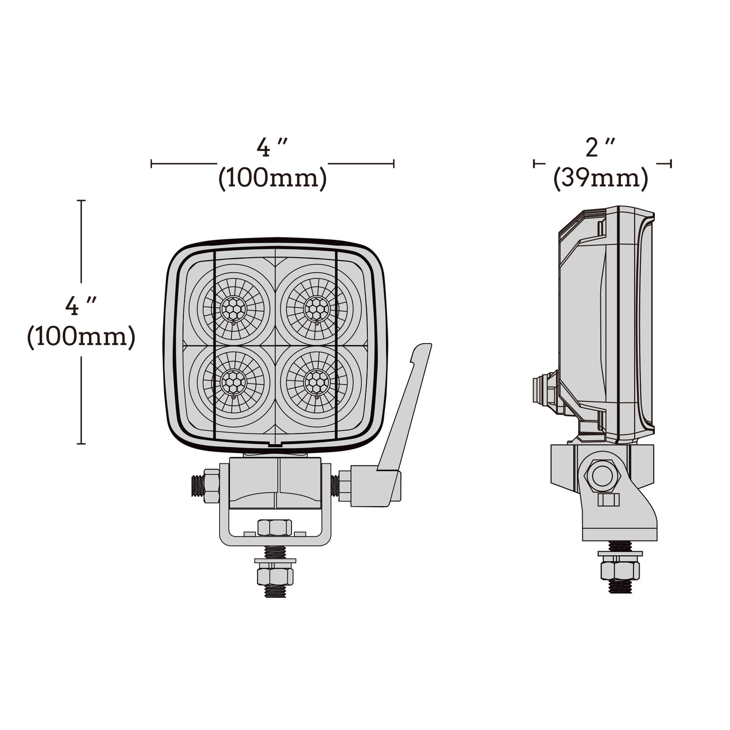 Work Pod Task Pro - White - 4,800 Lumens