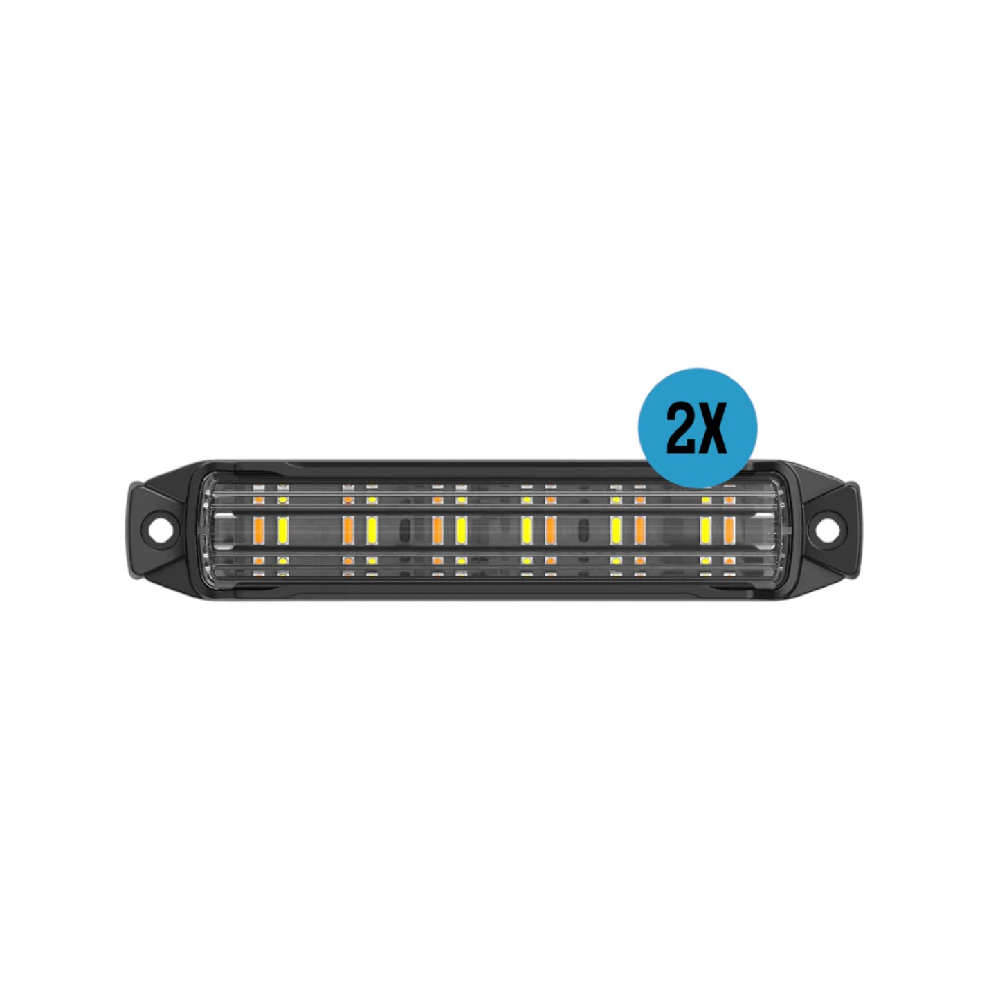 StrobeLink™ Kit Amber/Blue, (4) Strobes