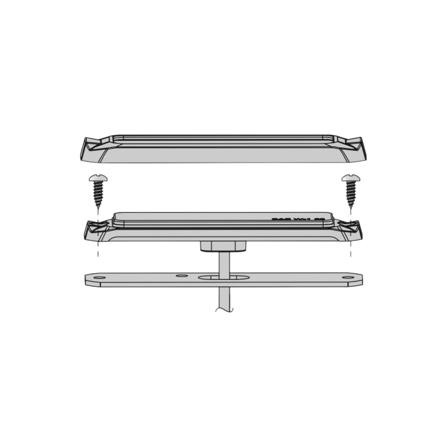 Work Bar Strobe 4 Slim - Amber