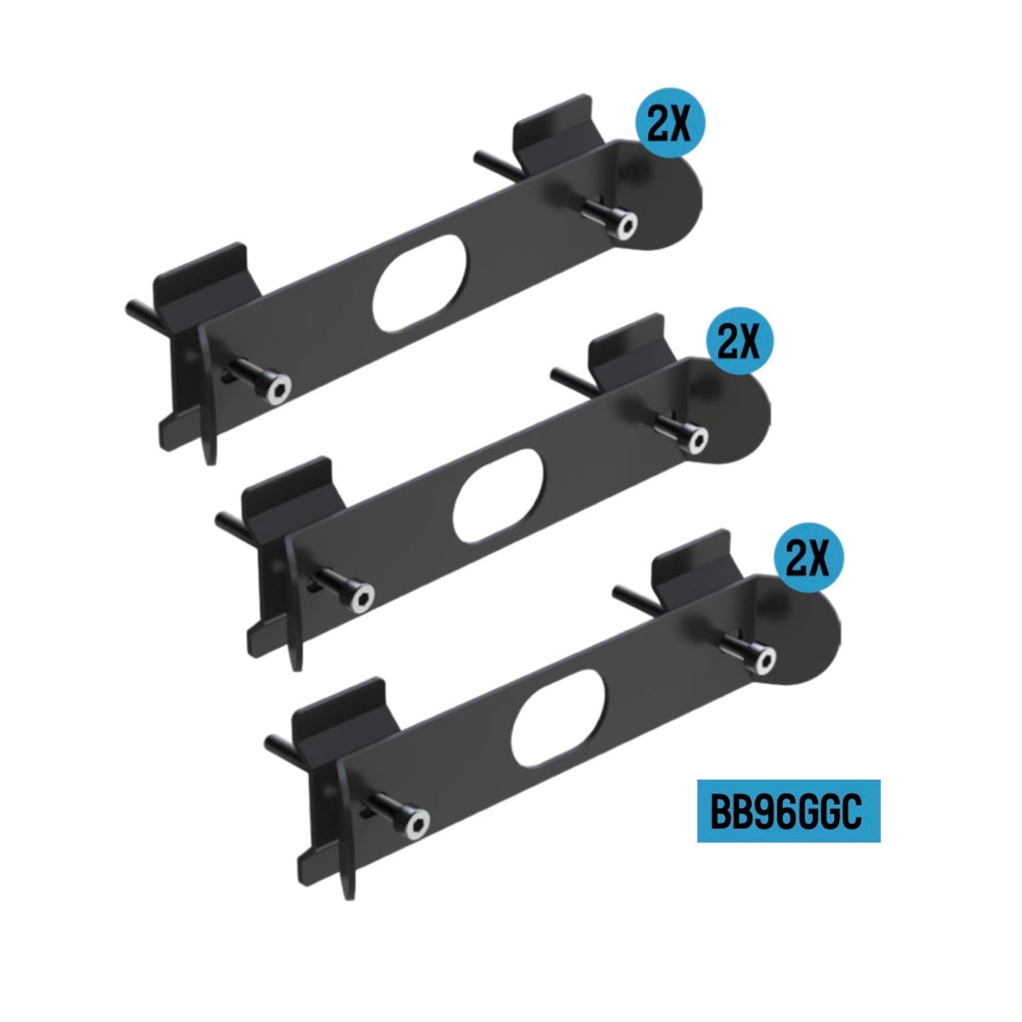 StrobeLink® Bracket, (6) Grille Bracket