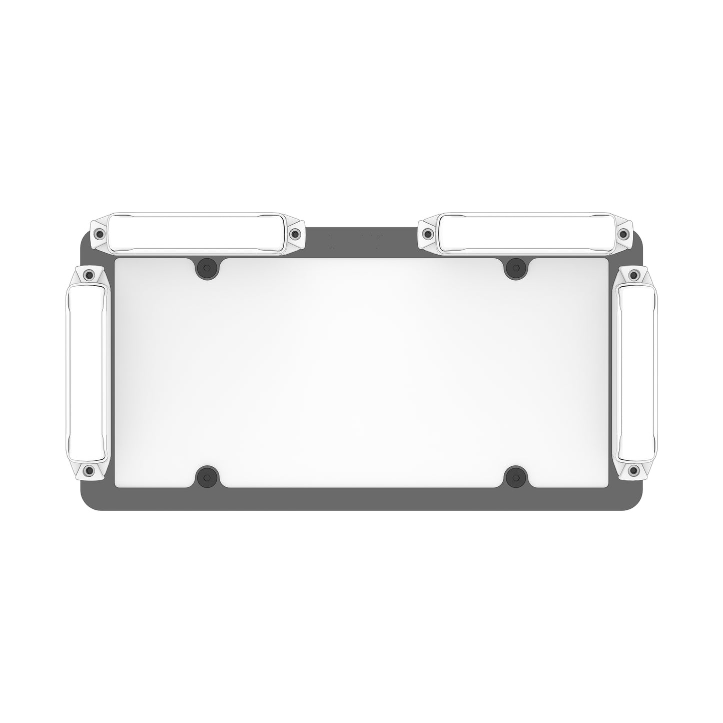 License Plate Bracket for Strobes