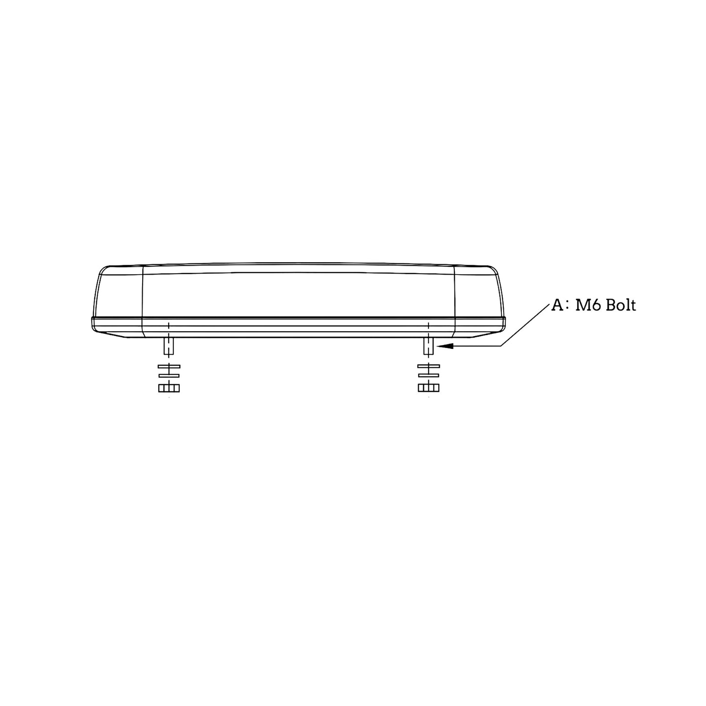 Work Bar Strobe 15 - Amber/White (StrobeLink Package)