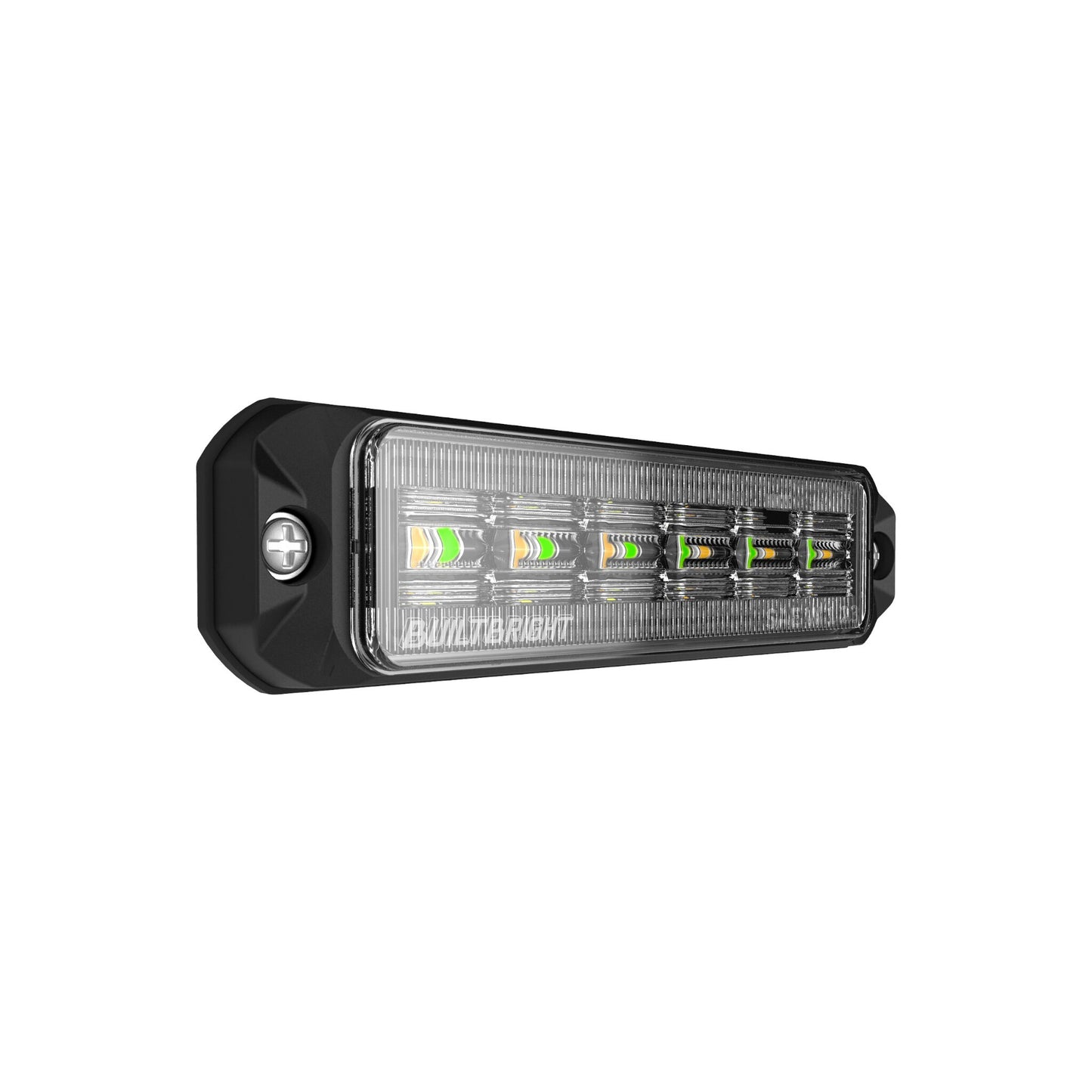 Work Bar Strobe 4 Slim - Amber/Green