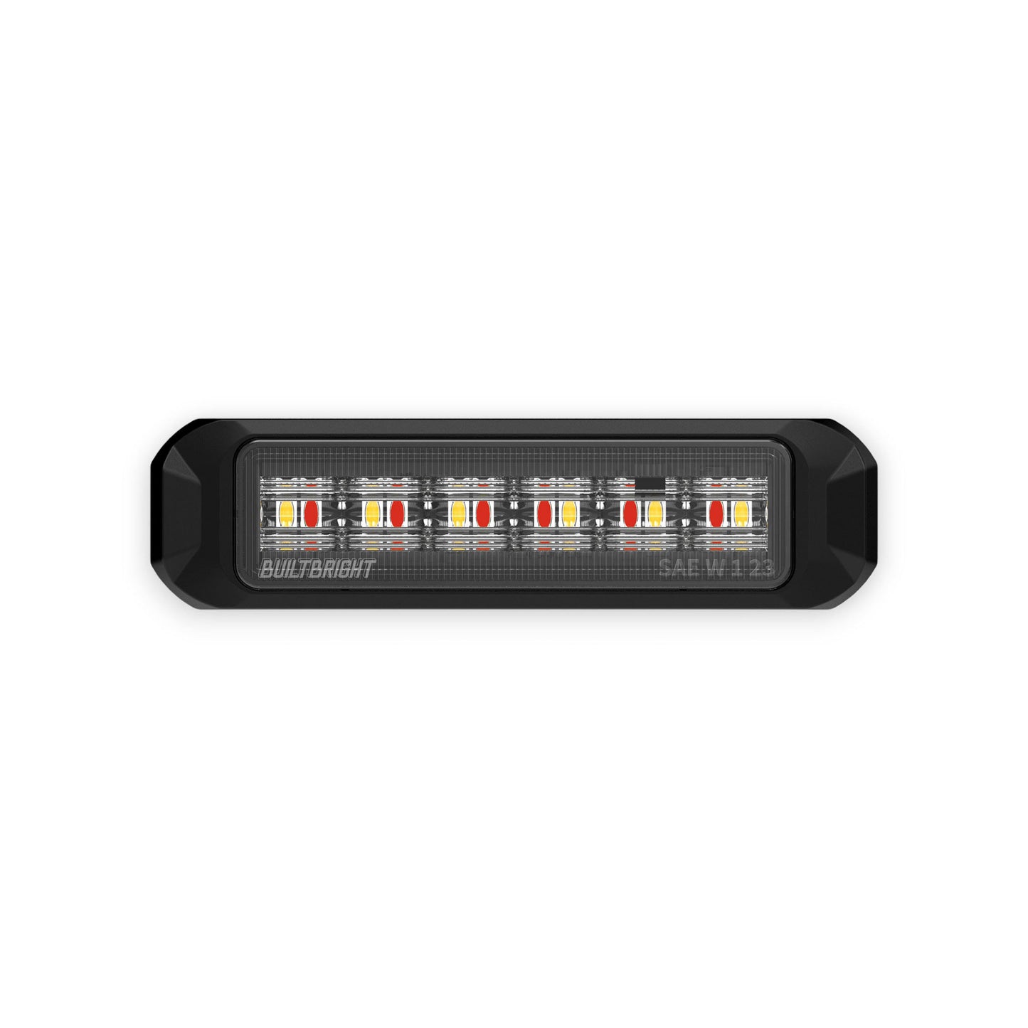 Work Bar Strobe 4 Slim - Amber/Red