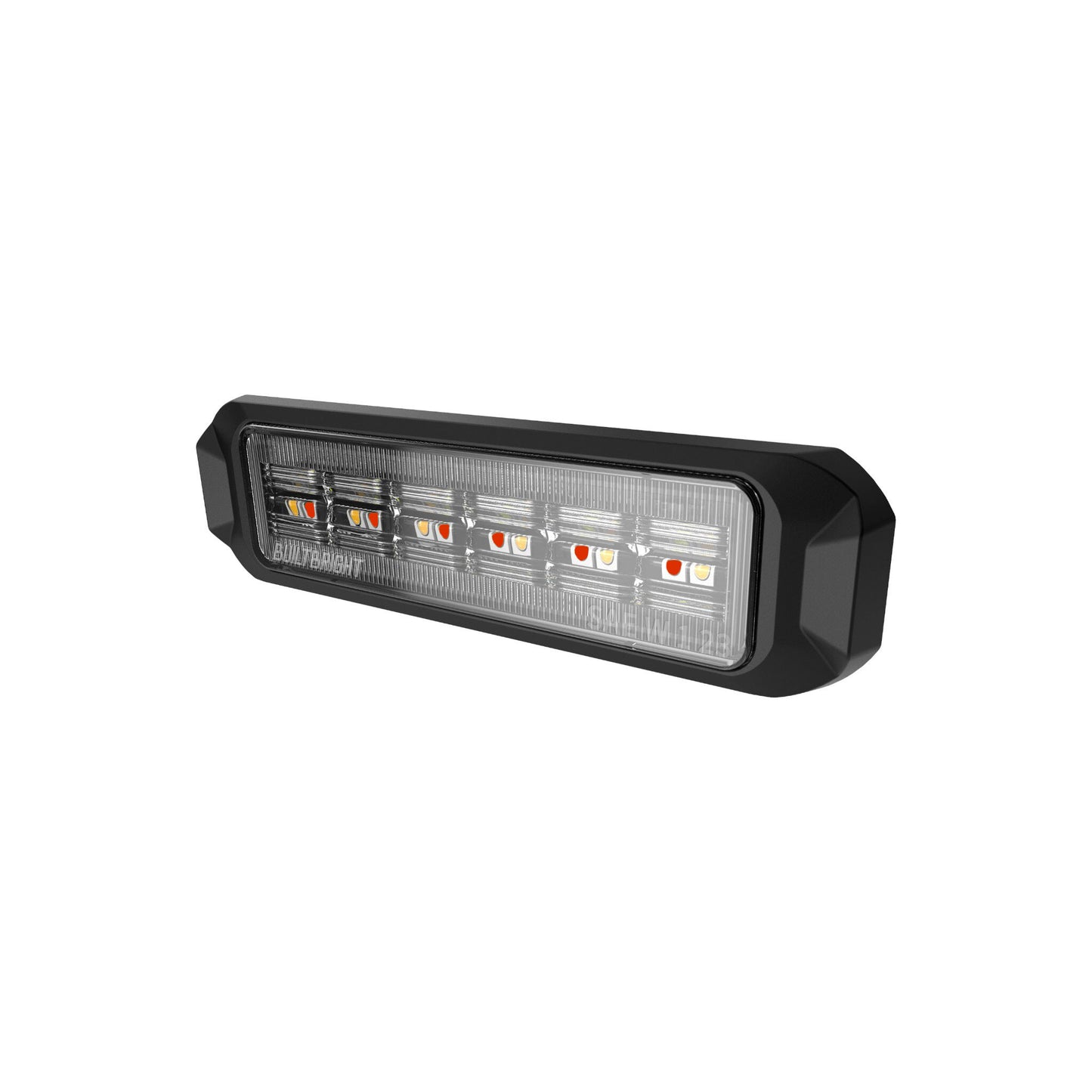 Work Bar Strobe 4 Slim - Amber/Red