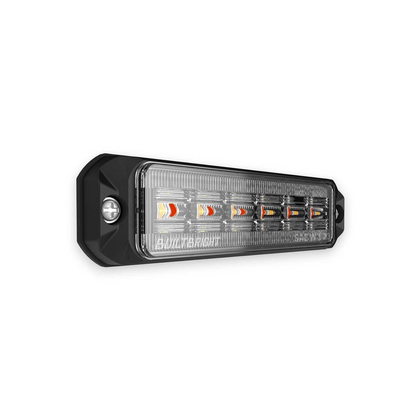 Work Bar Strobe 4 Slim - Amber/Red