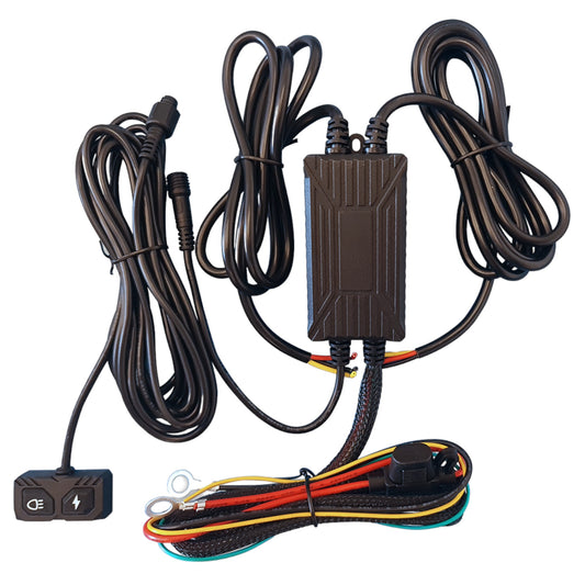 Dual Color Lamp Wiring Harness W/ Strobe Function