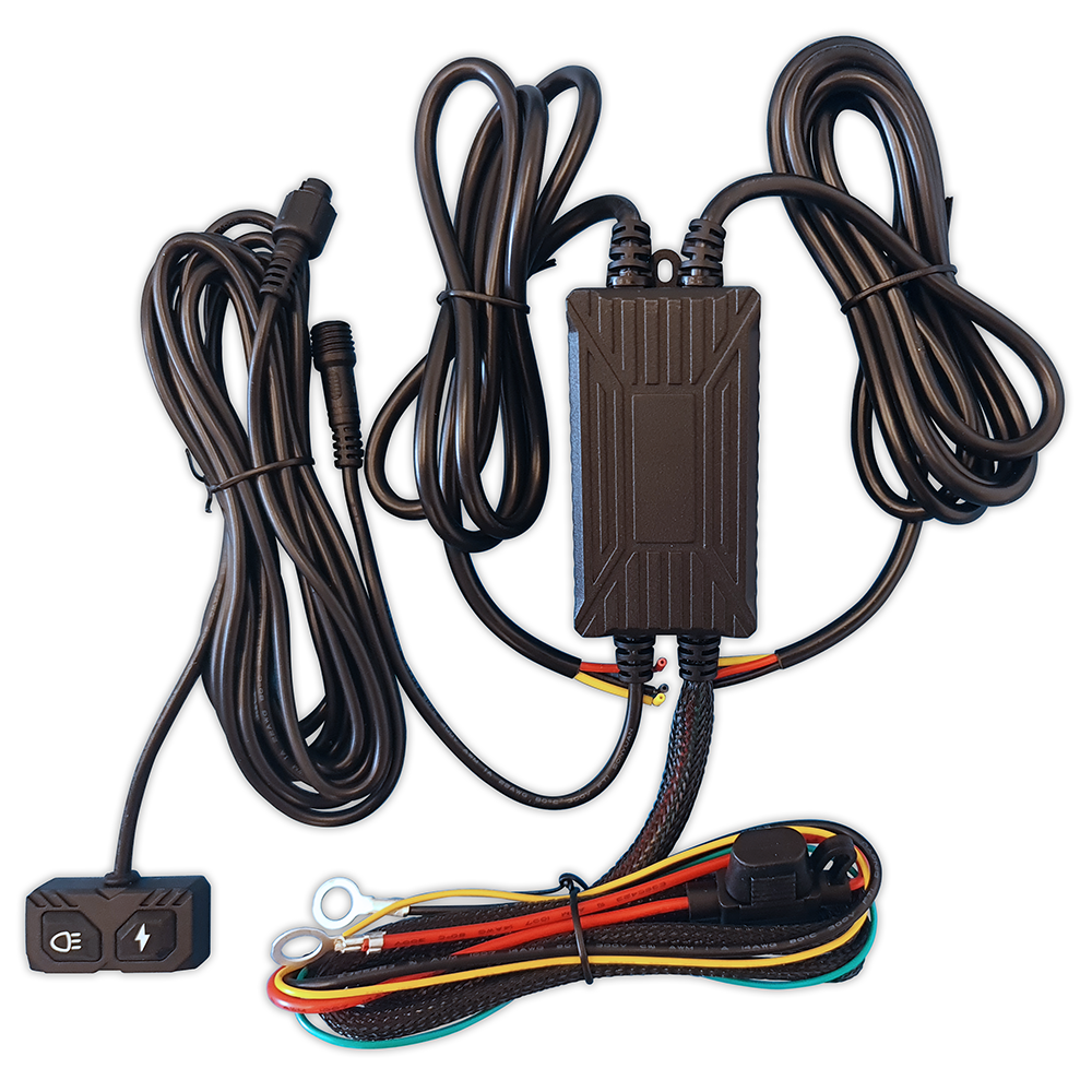 Dual Color Lamp Wiring Harness W/ Strobe Function
