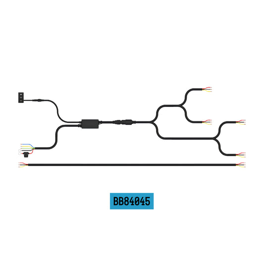 WorkLink™ Heavy Duty Universal Dual Color Work Light Harness 4 Lamps (1EA)