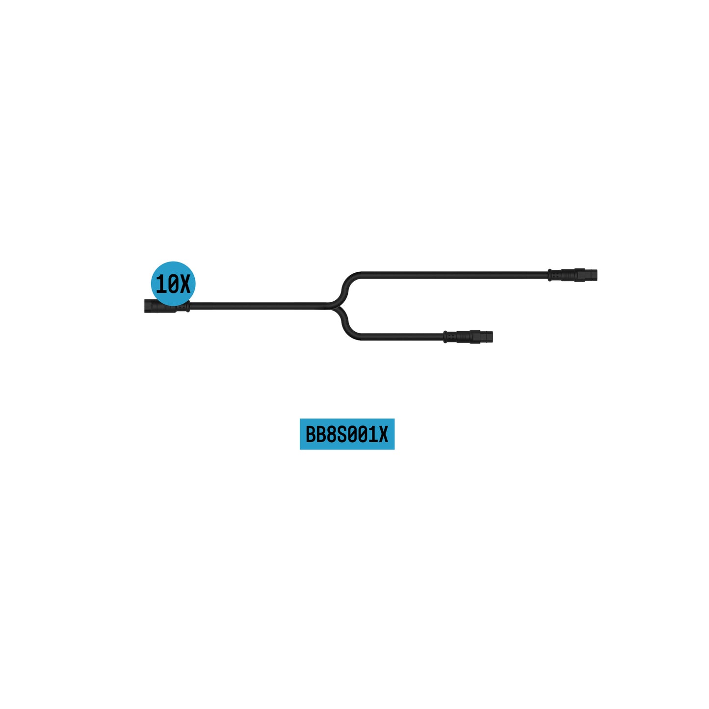 StrobeLink® Y Splitter Adapter Short, Bulk Pack (10EA)