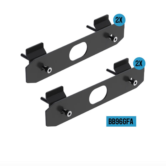 StrobeLink™ Bracket, (4) Grille Bracket+(1)Roof Bracket