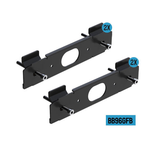 StrobeLink™ Bracket, (4) Grille Bracket+(1)Roof Bracket