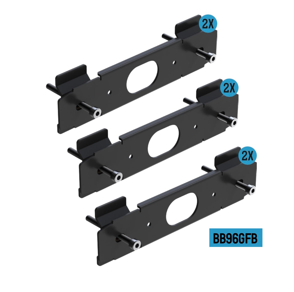 StrobeLink™ Bracket, (6) Grille Bracket+(1)Roof Bracket – BUILTBRIGHT