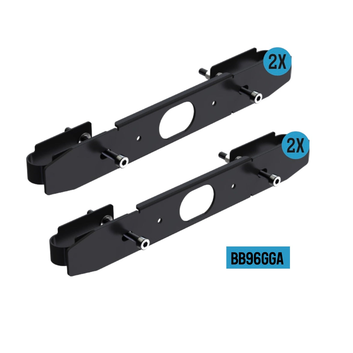 StrobeLink™ Bracket, (4) Grille Bracket+(1)Roof Bracket